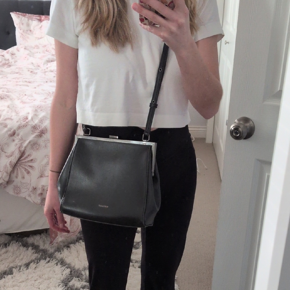 *SOLD* MATT & NAT Crossbody Clasp Purse